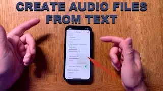 How to convert text into voice audio files on your iPhone using Speech Central App