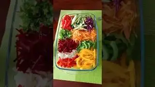 The easiest salad recipe #saladrecipe #salad