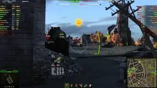 [WOT] Недавно купил FV215b (183) первая моя жертва на БК ИС7