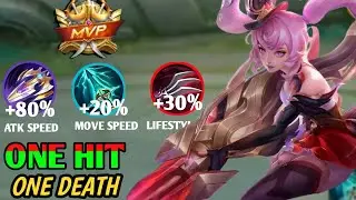 309 MVP Layla 1 Hit Death build 2024 | SolutionX #mobilelegends #mlbb #mlbb