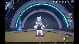 Honkai Star Rail - June 2, 2023 - Bailu idle animations and turnaround reference