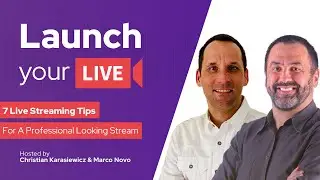 7 Live Streaming Tips For A Professional Live Stream