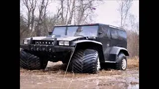 Российский внедорожник-амфибия Медведь - настоящий покоритель Сибири!