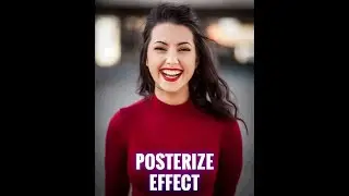 Posterize Effect in Photoshop || 