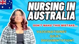 NURSING IN AUSTRALIA | Essential Tips and Q&A Session | International Student | EPISODE 14✨