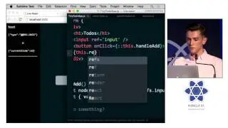Dan Abramov - Live React: Hot Reloading with Time Travel at react-europe 2015