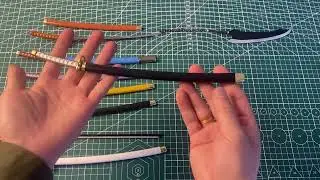 Bleach Thousand Year Blood War  Mini Katanas #katana #death