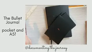 Unboxing The Bullet Journal: Pocket and A5