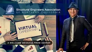 Ashraf addresses students at the SEAONC career fair