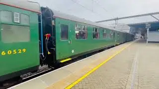 Hastings Diesels Thumper 1001 ‘Cogload Climber’ departs Reading 1Z14 6/4/24 10:30am
