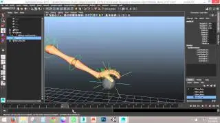 Point Constraint - Character Holding and Releasing Objects - (AutodeskMaya)