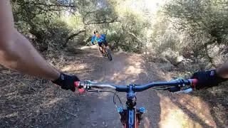 Dad and I on a new Trail this past weekend.