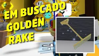 Em busca do Golden Rake - Bee Swarm Simulator no ROBLOX