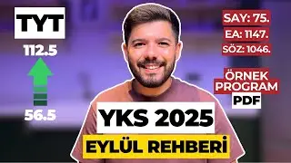 YKS 2025 Eylül'de Fark At! | Eylül'de Bunları Uygulamayan Pişman Olur! #yks2025