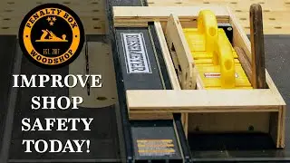 Table Saw Upgrade - Safety and Organization