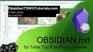 Obsidian - Folder Notes (Lost Paul)