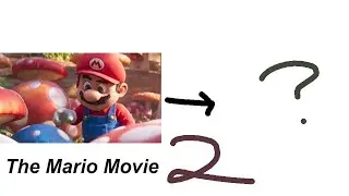 The Mario Movie Trailer... BUT I drew it