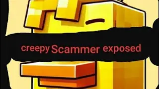 Meet the most weirdest creepiest scammer on Minecraft... @Dumbck 