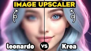 Magnific AI Alternative: Krea AI Enhancer vs Leonardo AI Upscaler