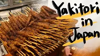 Yakitori in Fukuoka ,Japan,Incredible!!! unique chicken skin  - Kawaya -