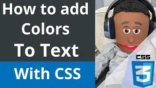 Change text color with css | Add foreground colors using css | css tutorial for beginners