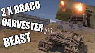 CROSSOUT - 2 X DRACO - HARVESTER - 14K - BEAST