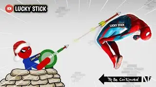 Spiderstickman vs Spiderman Funny Moments and Epic Moments / Stickman Dismounting