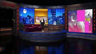 News VirtualSet Prevew || Vmix 360ProSet