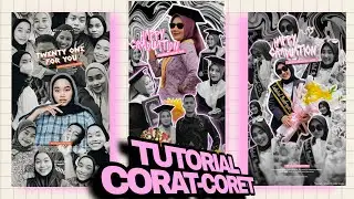 CORAT CORET IBIS PAINT-X PAKAI PICSART TERBARU 2023 || MUDAH PAKAI ANDROID