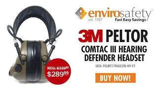 3M PELTOR ComTac III Hearing Defender - MT17H682FB-09