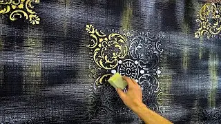 Create your own luxurious wall decor in simple steps 🏠🌟