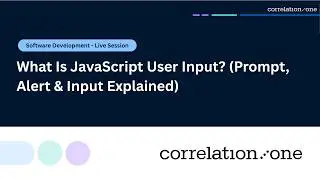What is JavaScript User Input? (Prompt, Alert & Input Explained)