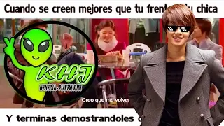 Cuando se creen mejores que tu frente a tu chica (Kim Hyun Joong)