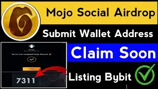 Mojo Social Airdrop New Update || Mojo Airdrop || Mojo social Airdrop Claim update || Mojo Airdrop