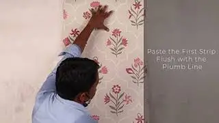 Wallpaper application tutorial │Nilaya wall covering