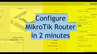 Setup Internet Access in MikroTik RouterBoard in 2 minutes (static IP)