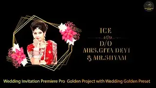 🔥| ADOBE PREMIERE PRO CINEMATIC GOLDEN TITLE PROJECT WITH PRESET FREE DOWNLOAD | GOLDEN TITLE PRO |🔥