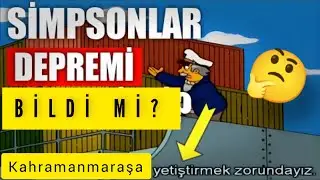 Simpsonlar  DEPREM Kehaneti