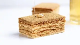 Honey Cake Recipe with cream | How to make a Cake in 1 hour | 40 years old Recipe | Medovik