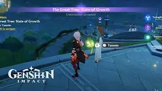 The Great Tree State of Growth Genshin Impact Daily Commission Sumeru