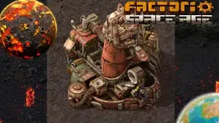 🏭Pierwsze odlewnie na Vulkanus!!🏭 w Factorio: Space Age  #20