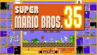 This Game is INSANE! Super Mario Bros. 35 Live!