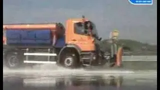 Stadtreinigung: Fahrtraining