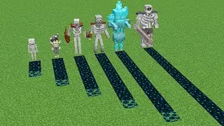 Which of the All Skeleton and All Mutant Skeletons Bosses will generate more Sculk?