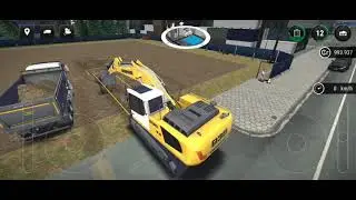 Construction simulator 3 Gameplay | Parking lot making Part - 2
