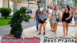 Homem Moita Assustando Pessoas Pegadinha - Bushman Prank Brazil