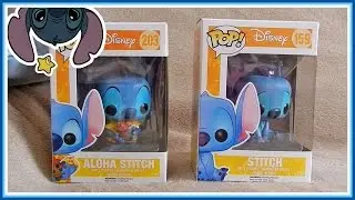 Unboxing 2 Stitch Pop figurines