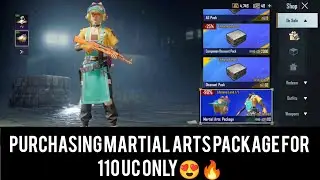 PURCHASING MARTIAL ARTS PACKAGE | 110 UC ONLY 🔥 | STREET DANCER SET 😍