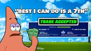 Trading the WORST NFL draft pick for #1 overall in Madden