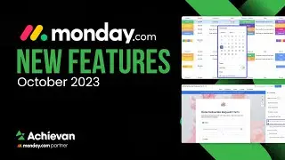 monday.com New Features for October 2023